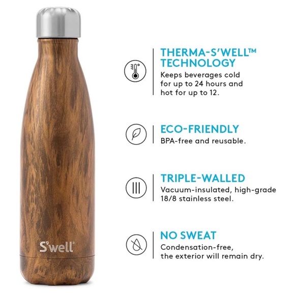 S’well ‘Mother of Pearl’ 25oz Water Bottle NWT - Picture 7 of 8